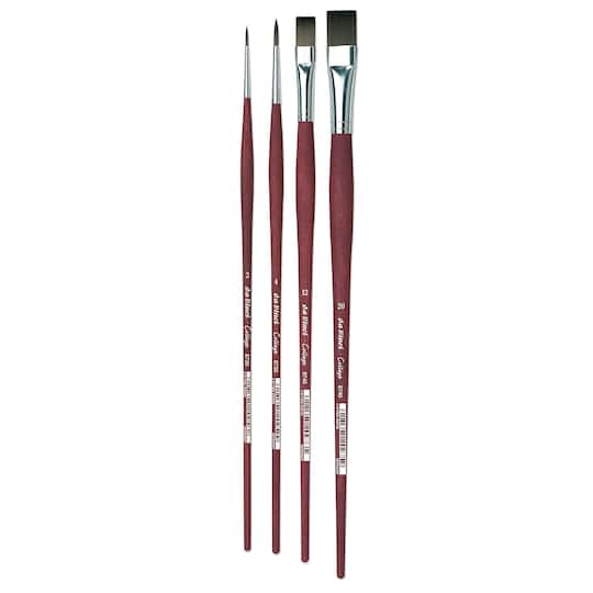 da Vinci COLLEGE 4 Piece Synthetic Brush Set